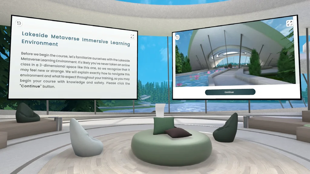 LakeCloud Intro to Trauma course orientation screen